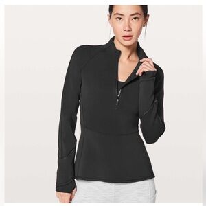 lululemon athletica Black Hoodie Sweatshirt